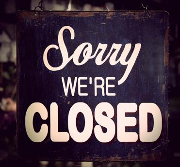 closed sign