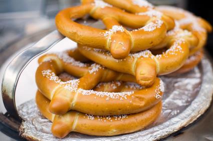 Pretzel baking Ditsch