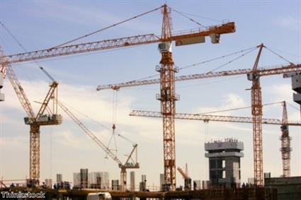 Commercial property construction down across UK in May