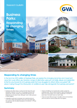 Business Parks: Responding to Changing Times, Summer 2012