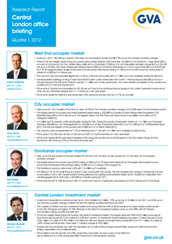 Central London Office Briefin, Quarter 1 2012