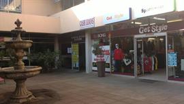 Shops Frontal view