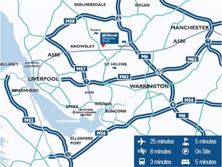 Office To Let in Mill Lane, St. Helens, Merseyside, WA11 8LZ