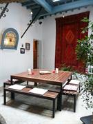 Central glazed patio