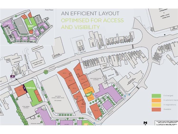 High Street Retail Property To Let in Addlestone, Surrey, KT15 2AF
