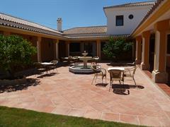 Central courtyard