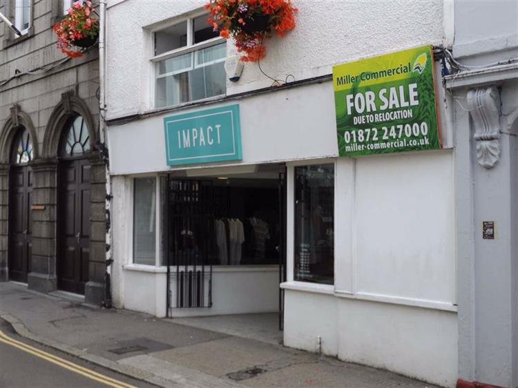 Retail Property For Sale in Arwenack Street, Falmouth, TR11 3JA