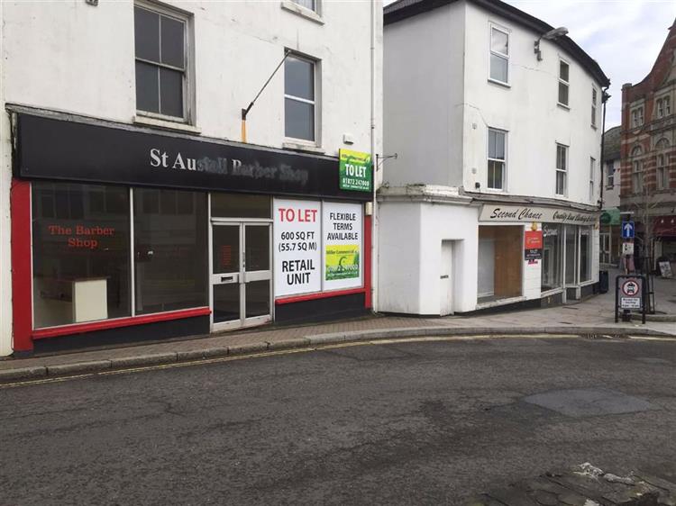 Retail Property To Let in Bodmin Road, St Austell, PL25 5AE