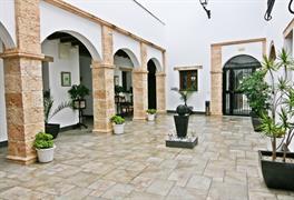 Central Patio and courtyard