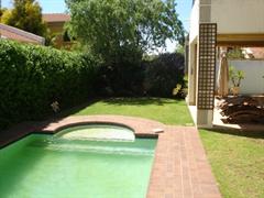 Pool and front garden