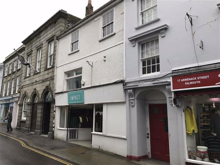 Retail Property For Sale in Arwenack Street, Falmouth, TR11 3JA