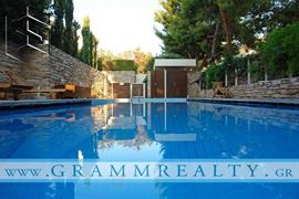 The pool area is simply sublime