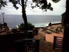 VIEW FROM THE  VILLA