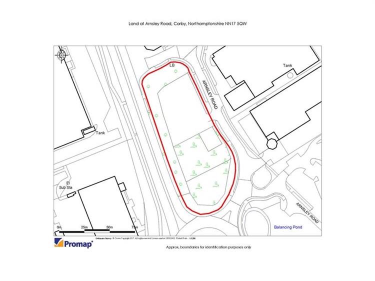 Industrial Property For Sale in Land At, Arnsley Road, Corby, NN17 5QW